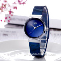 Shengke Blue WristWatch Women Watch Luxury Brand Steel Ladies Quartz Women Watches 2019 Relogio Feminino Montre Femme